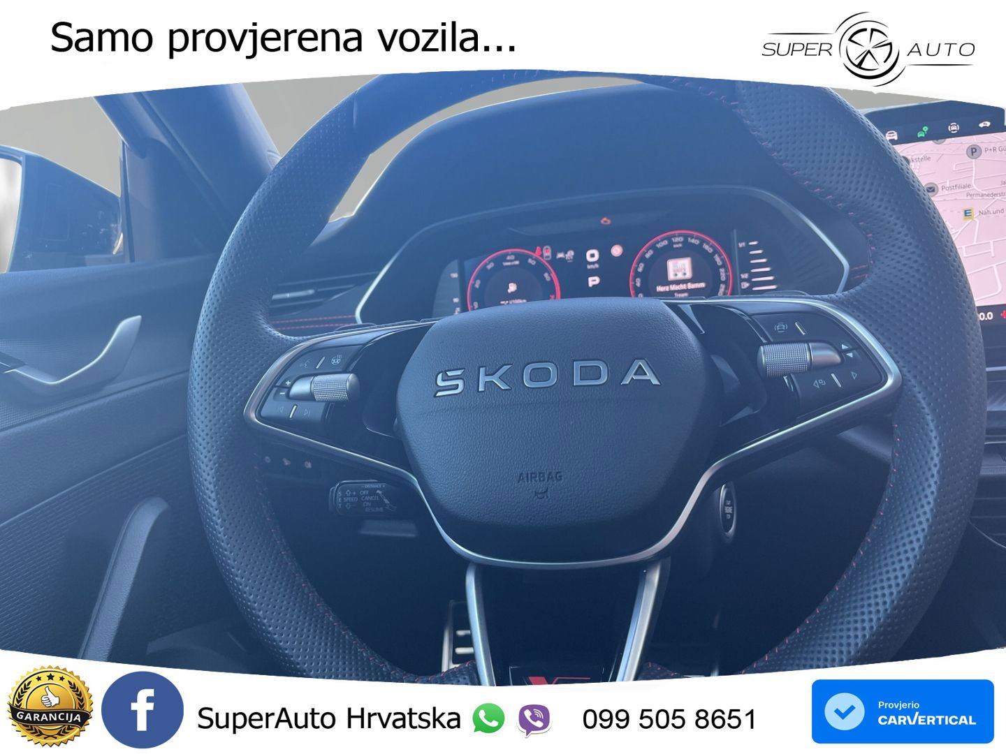 Škoda Octavia Combi RS 2.0 TSI (265 KS) DSG MATRIX+GR SJED+KAM