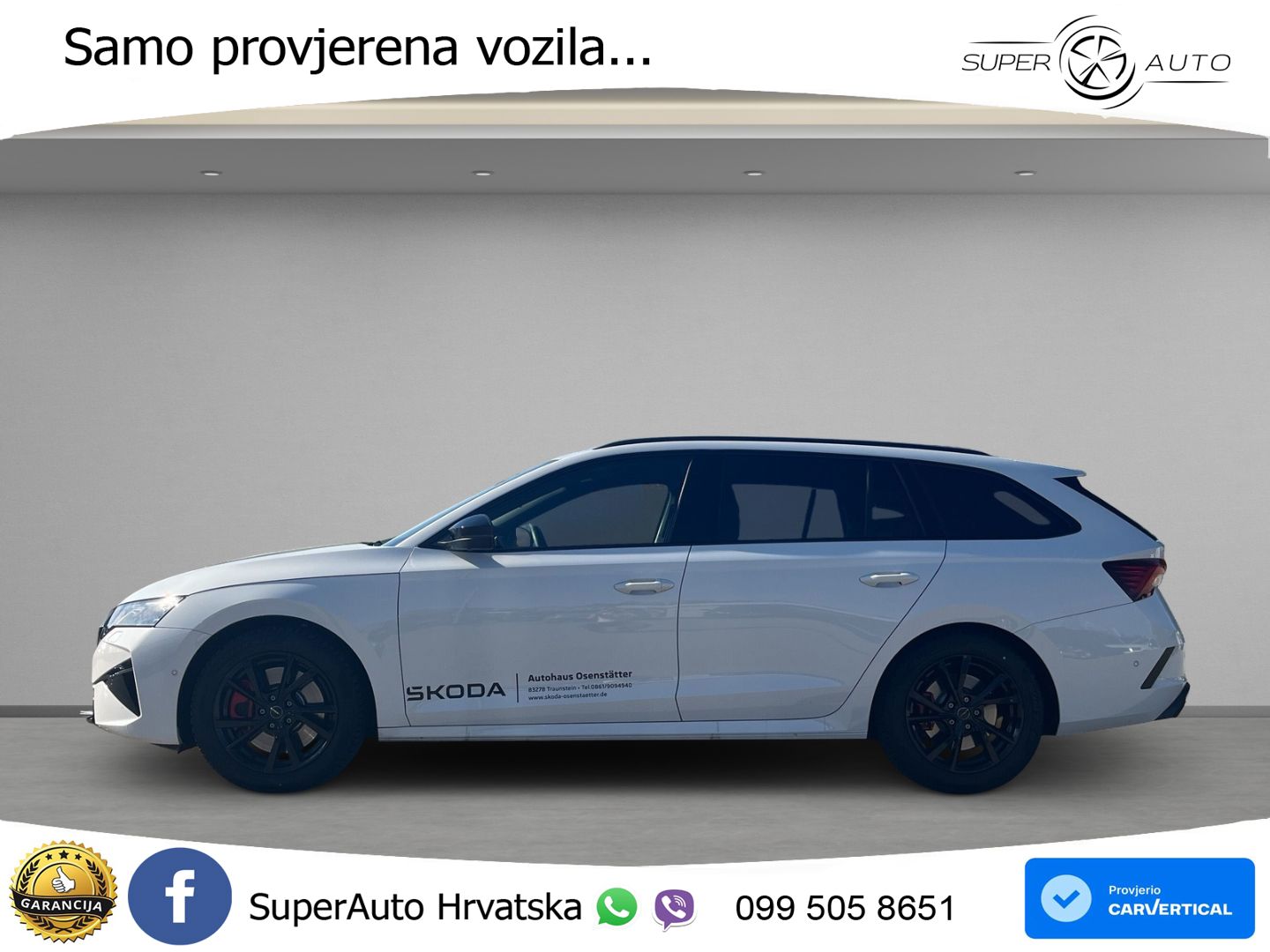 Škoda Octavia Combi RS 2.0 TSI (265 KS) DSG MATRIX+GR SJED+KAM