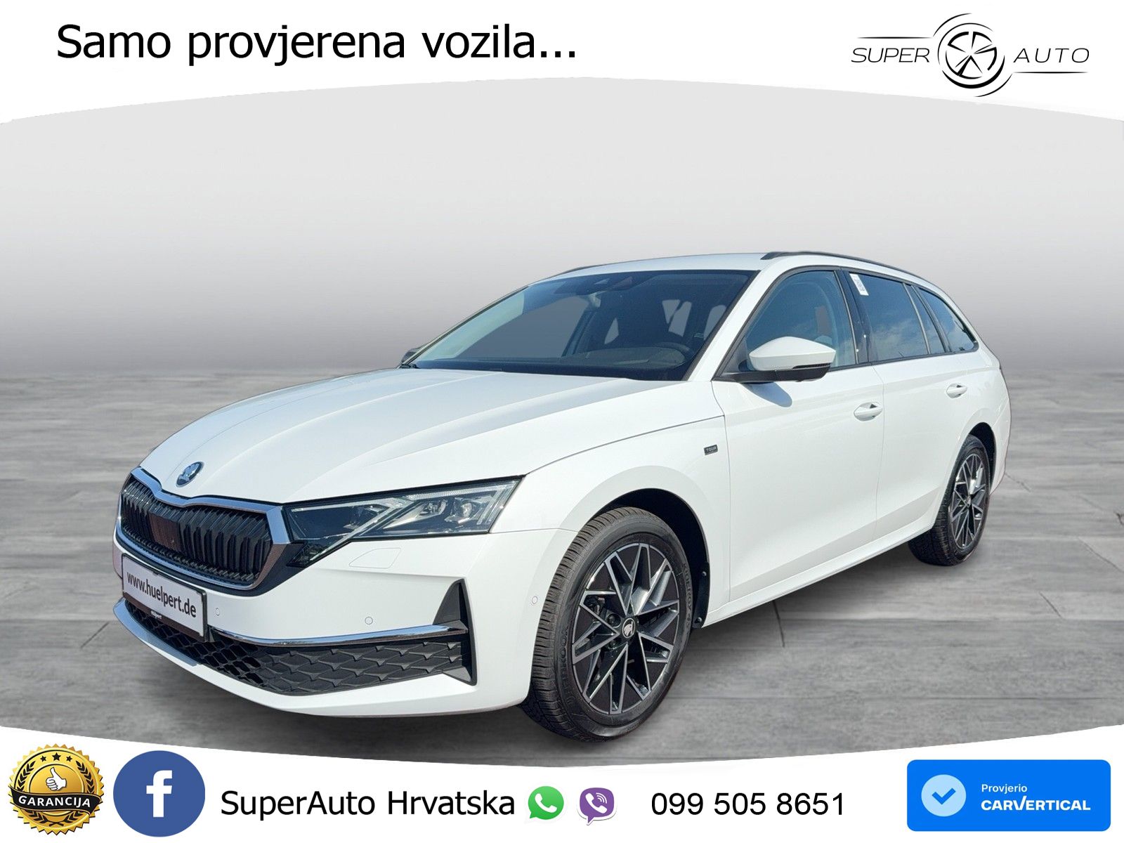Škoda Octavia Combi 2.0 TDI (150 KS) DSG LED+GR SJED+ACC