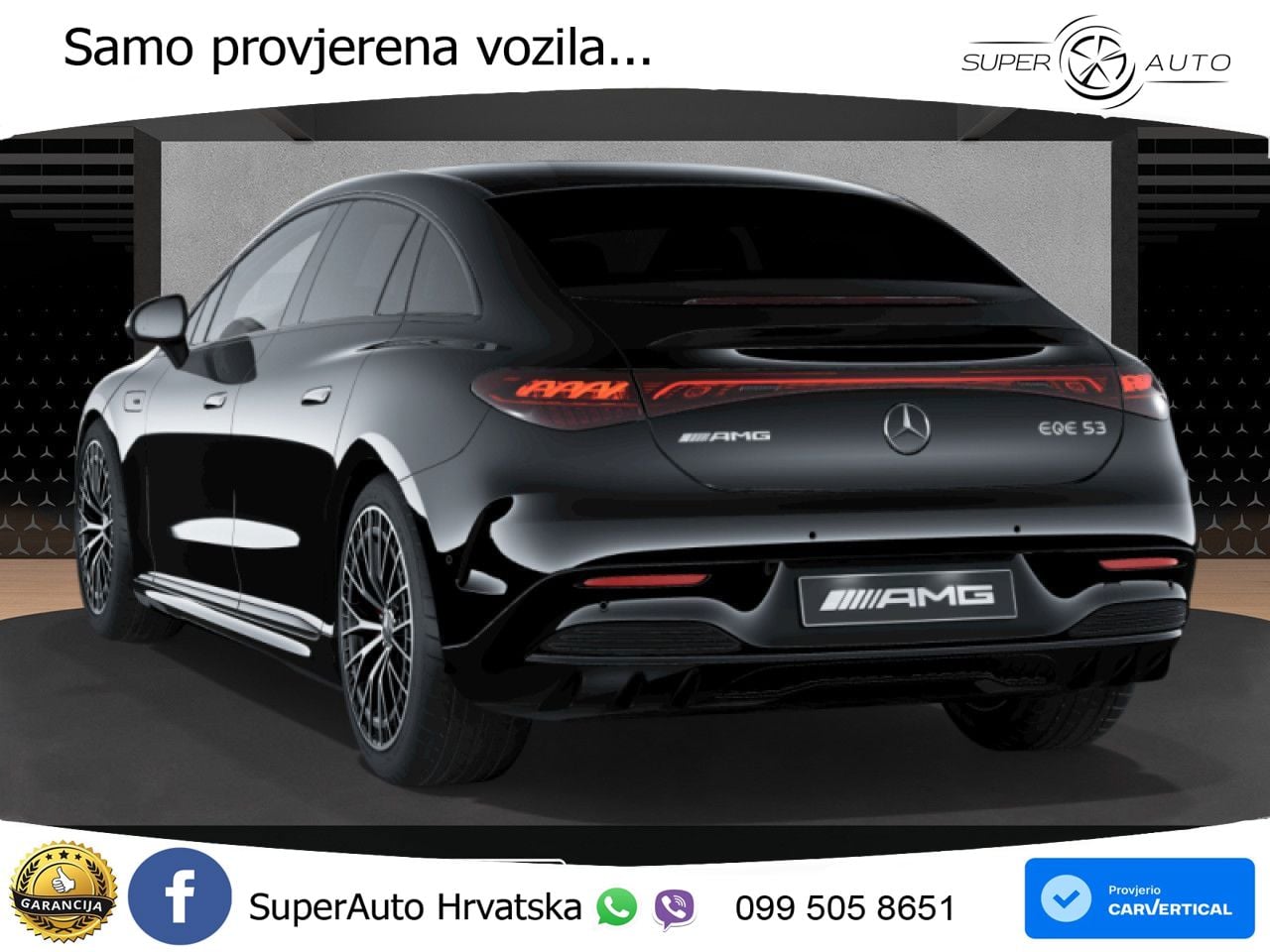 Mercedes EQE AMG 53 100 kWh (625 KS) 4MATIC+ LED+GR SJED+ACC