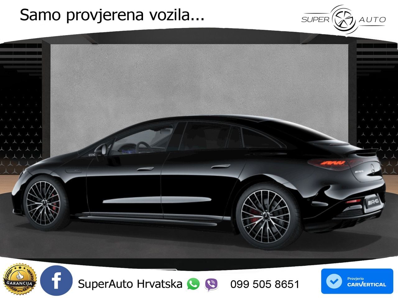 Mercedes EQE AMG 53 100 kWh (625 KS) 4MATIC+ LED+GR SJED+ACC