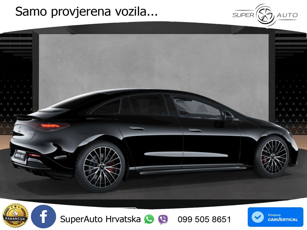 Mercedes EQE AMG 53 100 kWh (625 KS) 4MATIC+ LED+GR SJED+ACC