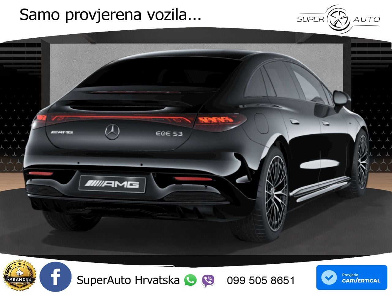 Mercedes EQE AMG 53 100 kWh (625 KS) 4MATIC+ LED+GR SJED+ACC