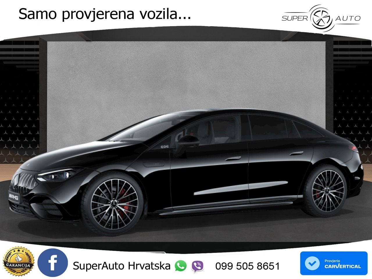 Mercedes EQE AMG 53 100 kWh (625 KS) 4MATIC+ LED+GR SJED+ACC