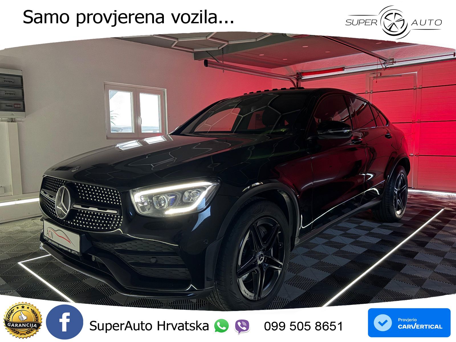 Mercedes GLC Coupe 400d (330 KS) 4MATIC 9G-TRONIC AMG LED+GR SJED+ACC