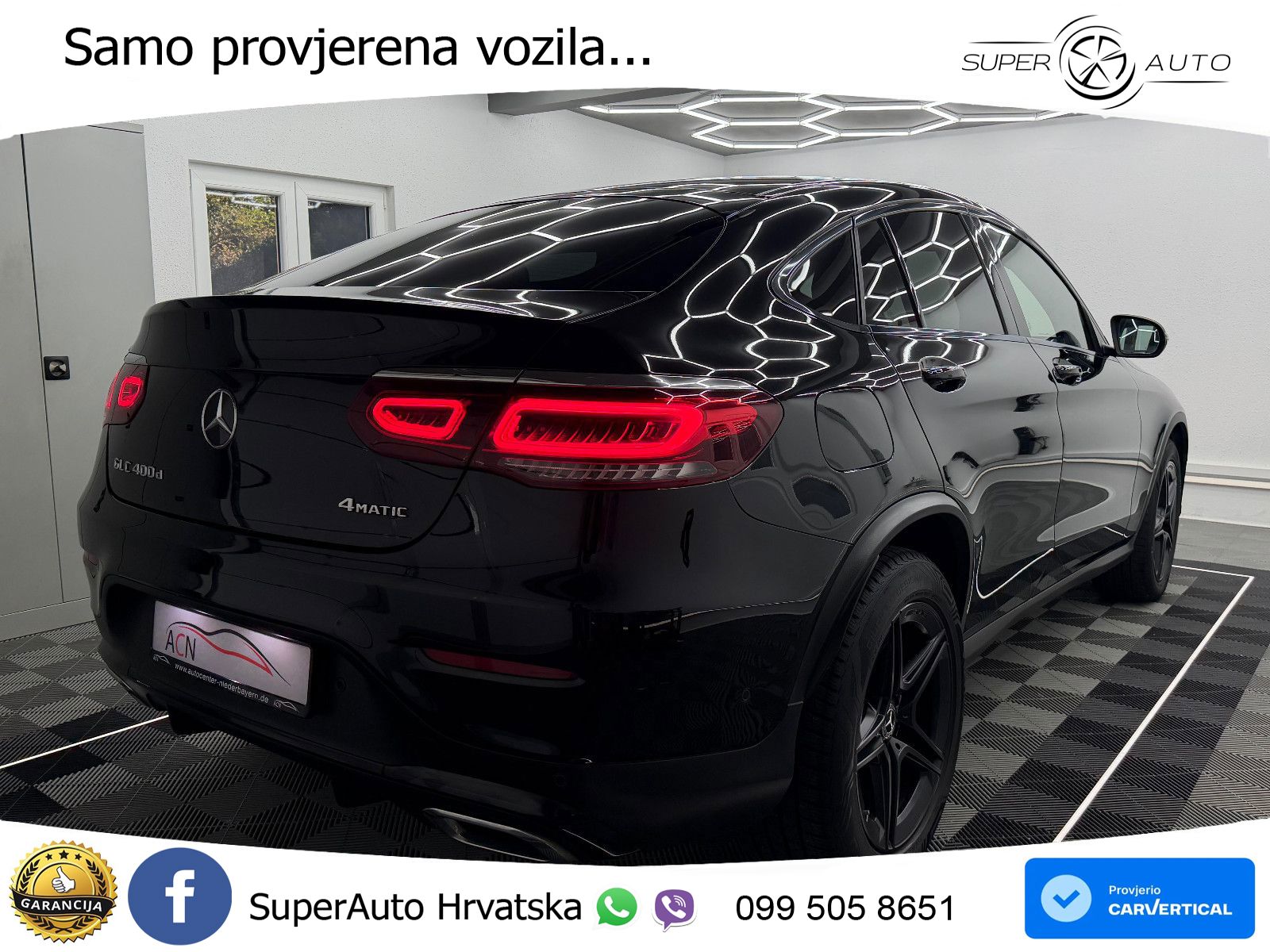 Mercedes GLC Coupe 400d (330 KS) 4MATIC 9G-TRONIC AMG LED+GR SJED+ACC