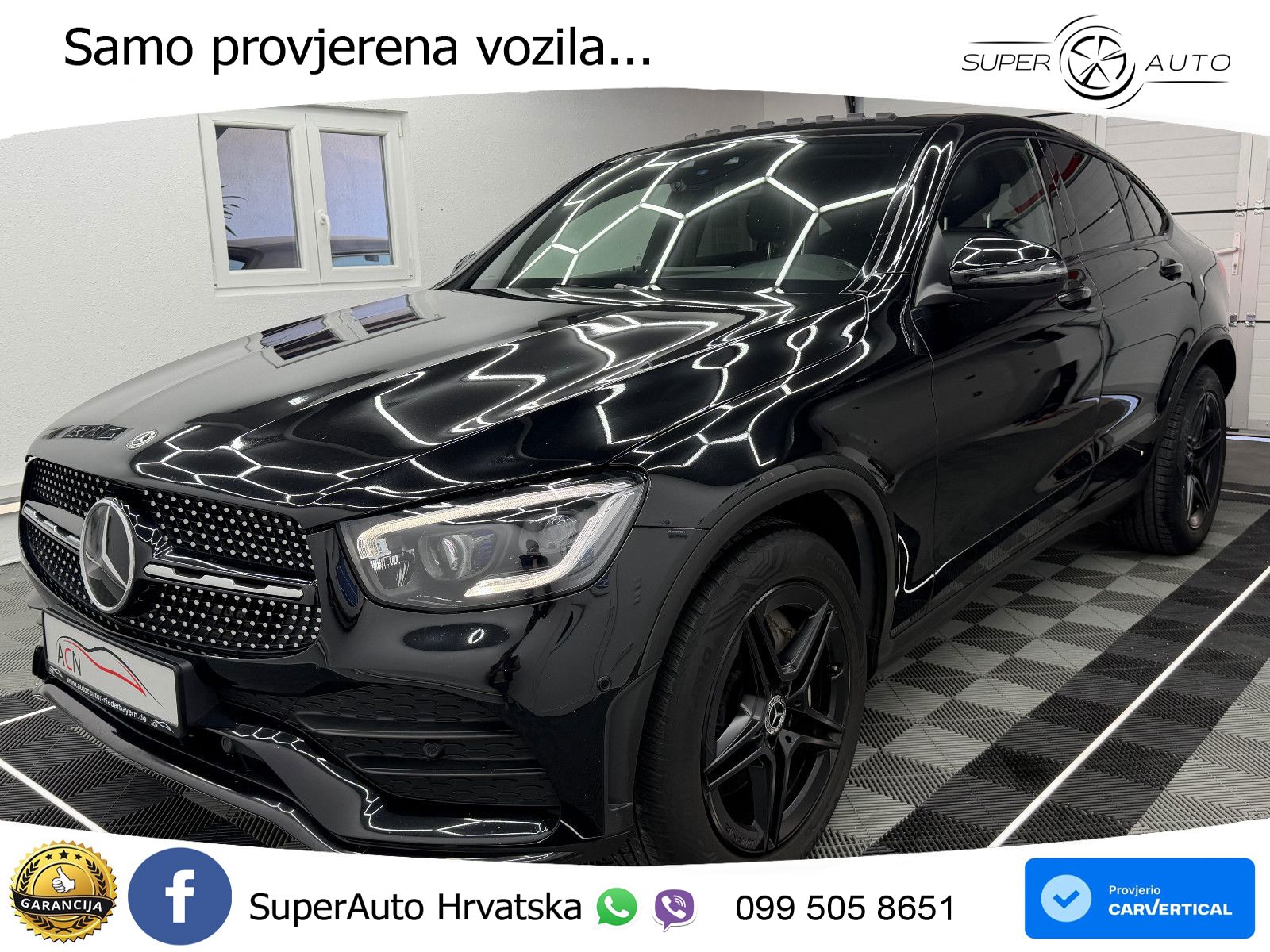 Mercedes GLC Coupe 400d (330 KS) 4MATIC 9G-TRONIC AMG LED+GR SJED+ACC