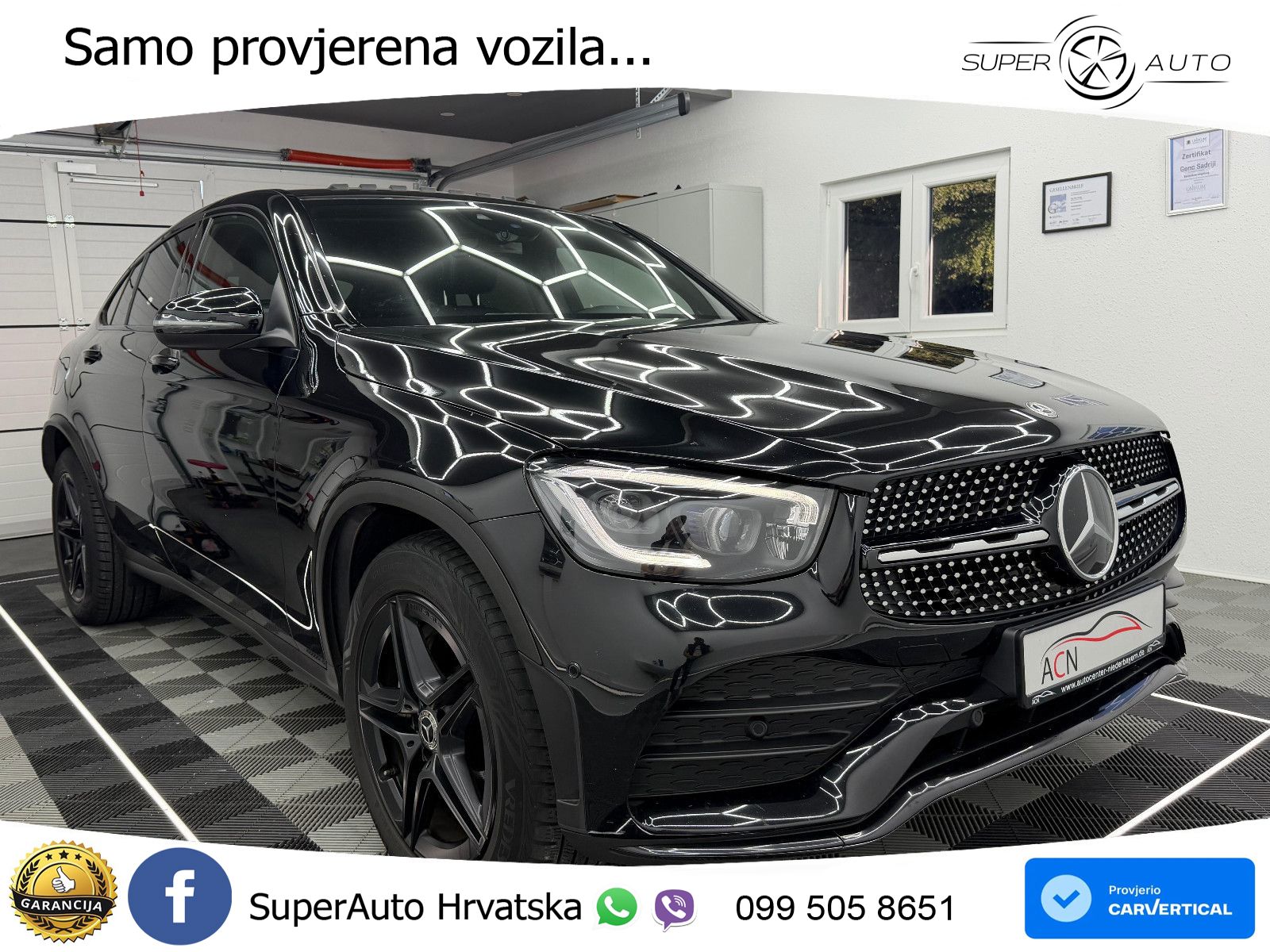 Mercedes GLC Coupe 400d (330 KS) 4MATIC 9G-TRONIC AMG LED+GR SJED+ACC