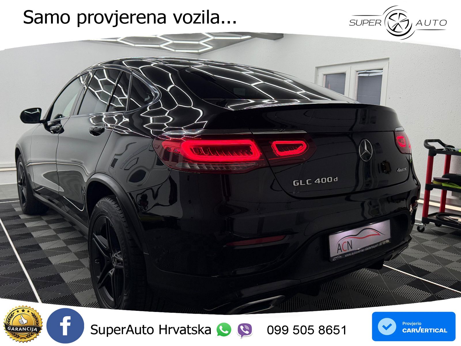 Mercedes GLC Coupe 400d (330 KS) 4MATIC 9G-TRONIC AMG LED+GR SJED+ACC