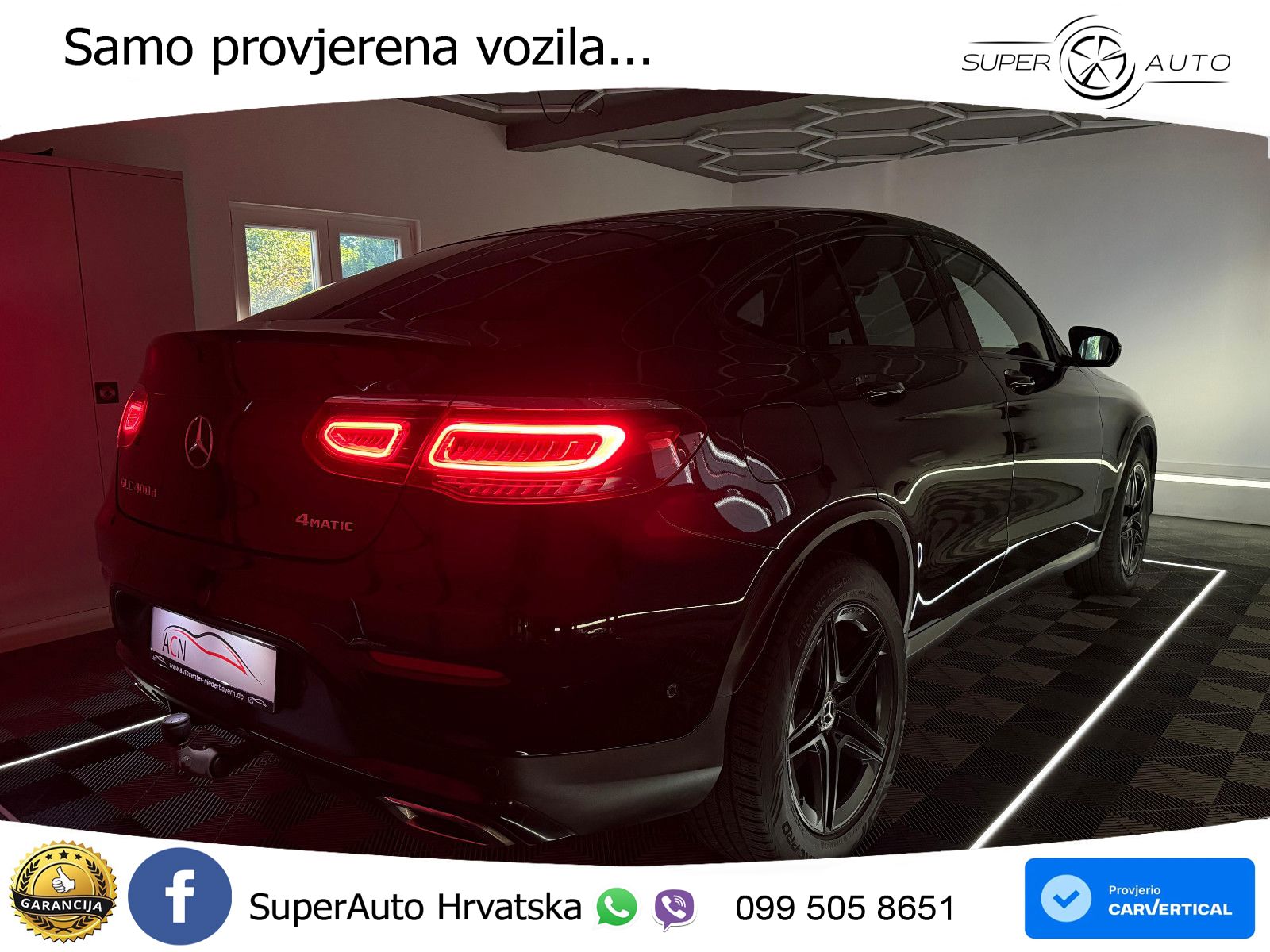 Mercedes GLC Coupe 400d (330 KS) 4MATIC 9G-TRONIC AMG LED+GR SJED+ACC