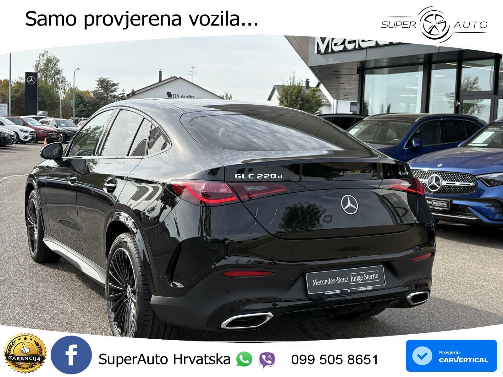 Mercedes GLC Coupe 220d (197 KS) 4MATIC 9G-TRONIC AMG ACC+GR SJED+360+PANO