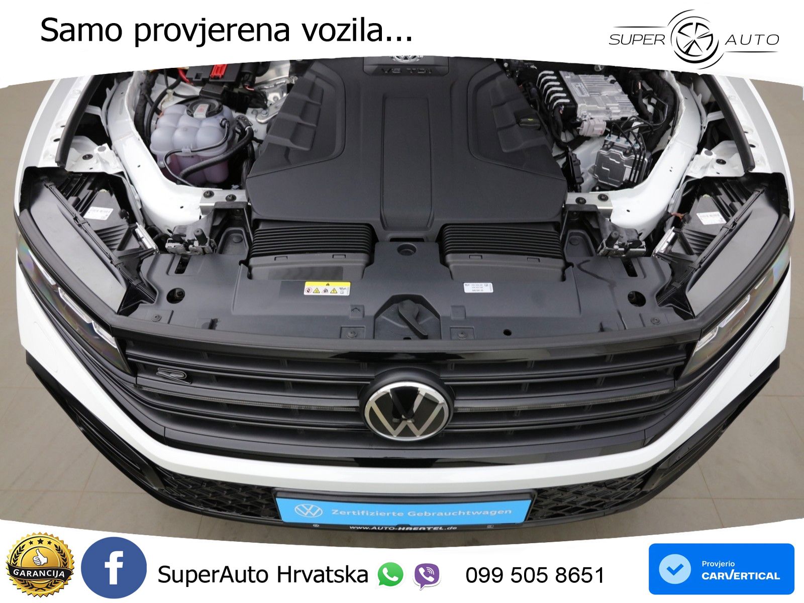 Volkswagen Touareg 3.0 V6 TDI (286 KS) 4MOTION Tiptronic ZRAČNI+ACC+GR SJED+KAM