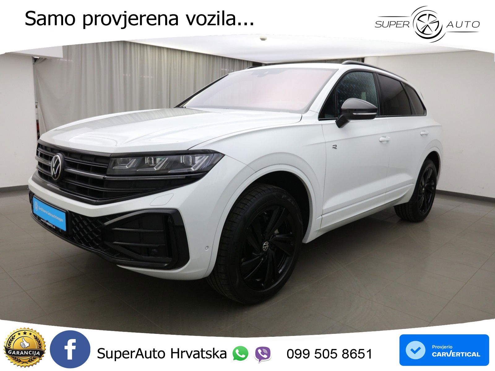Volkswagen Touareg 3.0 V6 TDI (286 KS) 4MOTION Tiptronic ZRAČNI+ACC+GR SJED+KAM