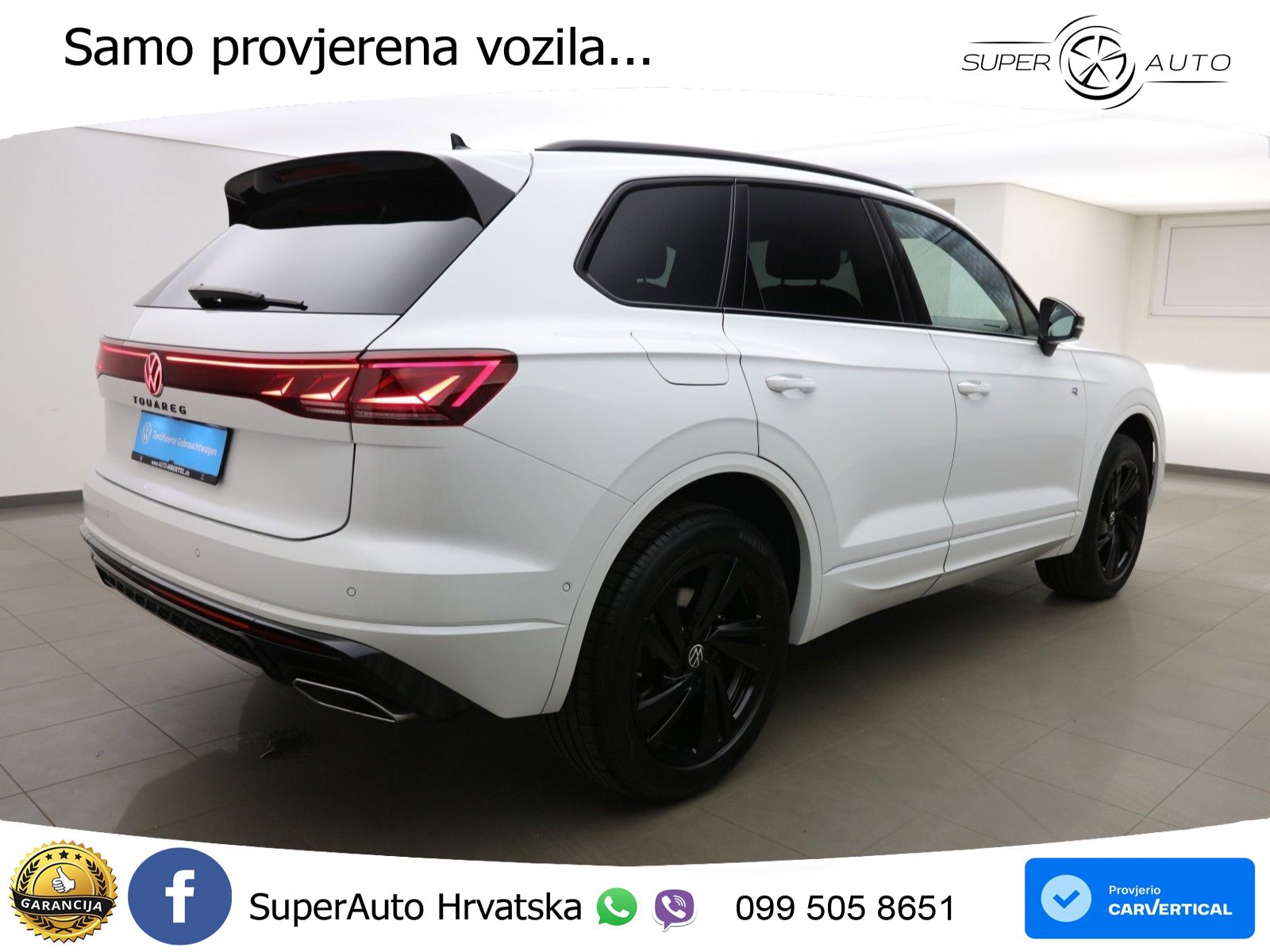 Volkswagen Touareg 3.0 V6 TDI (286 KS) 4MOTION Tiptronic ZRAČNI+ACC+GR SJED+KAM