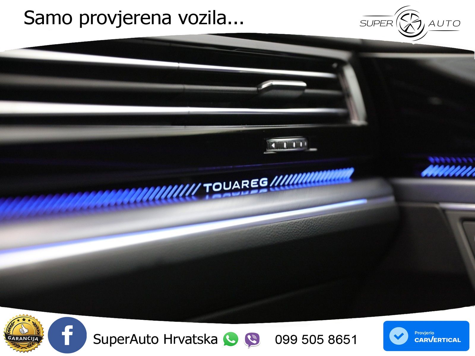 Volkswagen Touareg 3.0 V6 TDI (286 KS) 4MOTION Tiptronic ZRAČNI+ACC+GR SJED+KAM