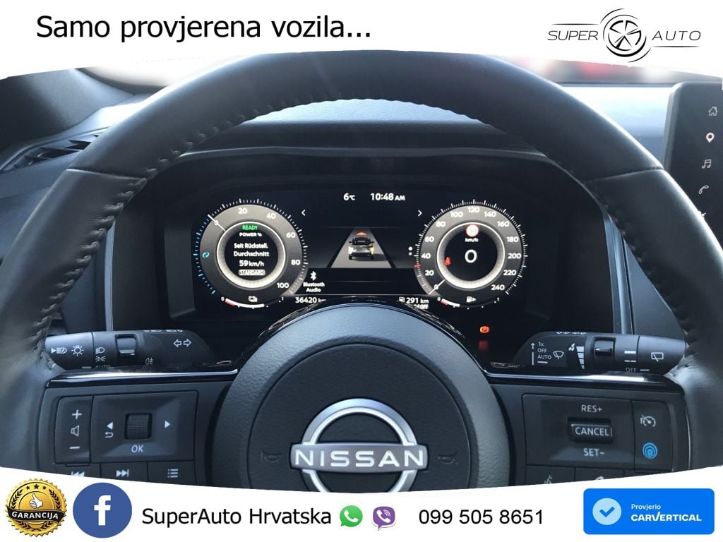 Nissan Qashqai 1.3 DIG-T (158 KS) Xtronic Tekna LED+GR SJED+ACC