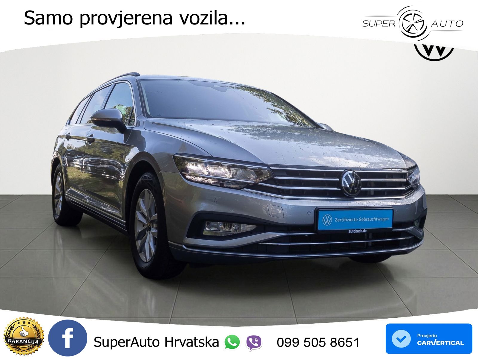 Volkswagen Passat Variant 2.0 TDI (150 KS) DSG Business LED+GR SJED+ACC