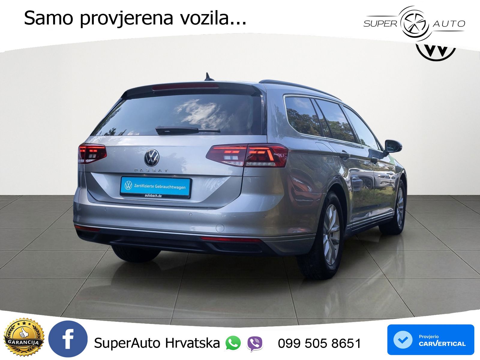Volkswagen Passat Variant 2.0 TDI (150 KS) DSG Business LED+GR SJED+ACC