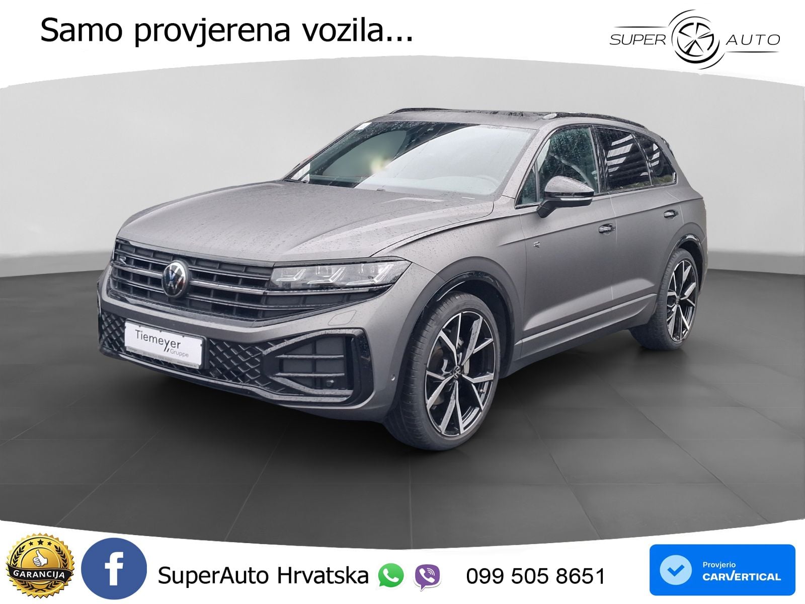 Volkswagen Touareg 3.0 V6 TDI (286 KS) 4MOTION Tiptronic ZRAČNI+ACC+GR SJED+KAM+PANO