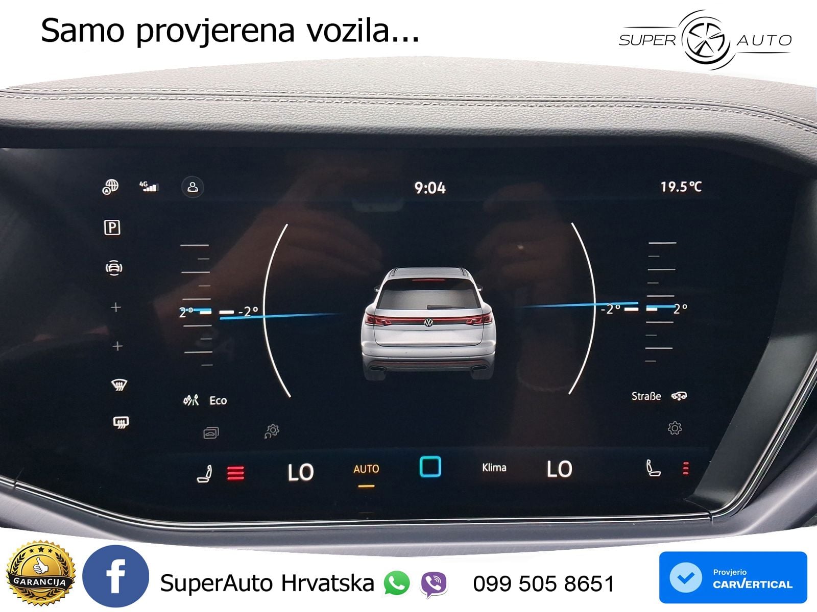 Volkswagen Touareg 3.0 V6 TDI (286 KS) 4MOTION Tiptronic ZRAČNI+ACC+GR SJED+KAM+PANO