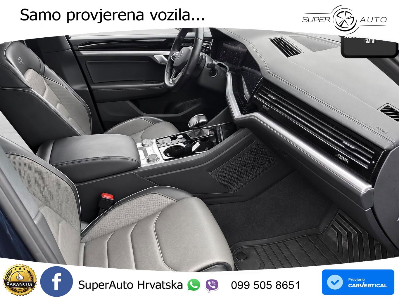 Volkswagen Touareg 3.0 V6 TDI (286 KS) 4MOTION Tiptronic R-Line ZRAČNI+ACC+GR SJED+KAM+PANO