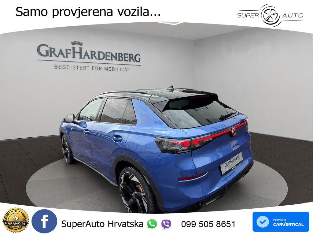 Volkswagen T-Roc 1.5 eTSI (150 KS)  DSG R-Line LED+GR SJED+ACC