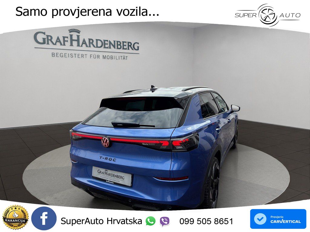 Volkswagen T-Roc 1.5 eTSI (150 KS)  DSG R-Line LED+GR SJED+ACC