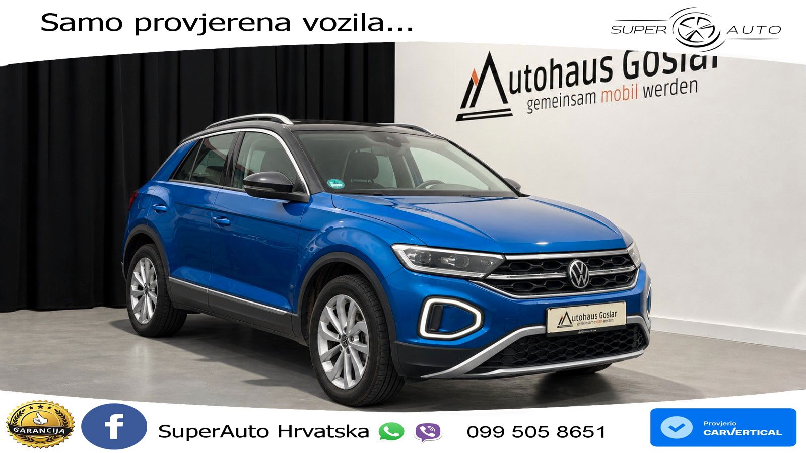 Volkswagen T-Roc 2.0 TDI (150 KS) 4M DSG LED+GR SJED+ACC