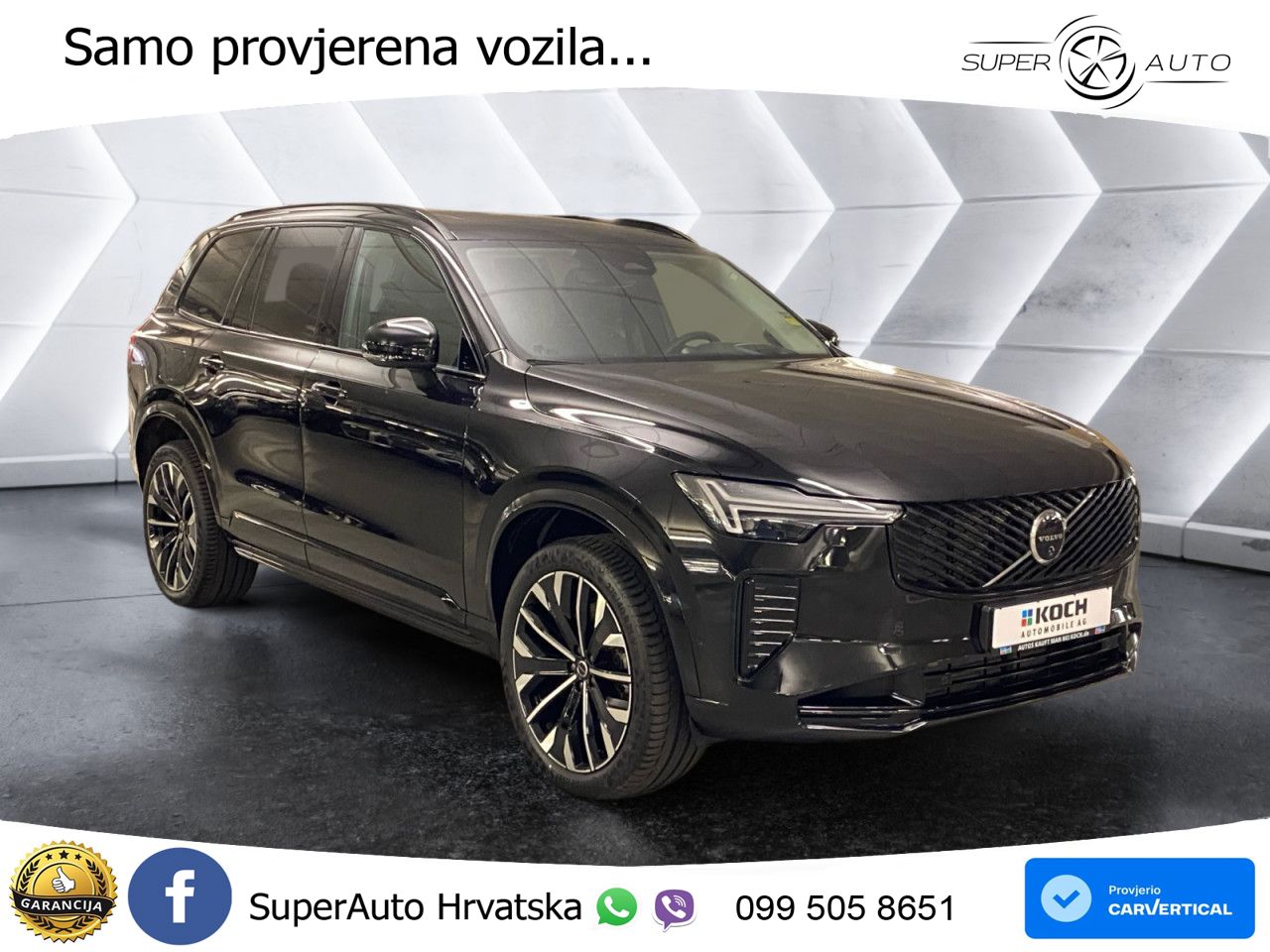 Volvo XC90 2.0 T8 AWD Automatic ACC+HEAD+4xGR SJED+360+PANO