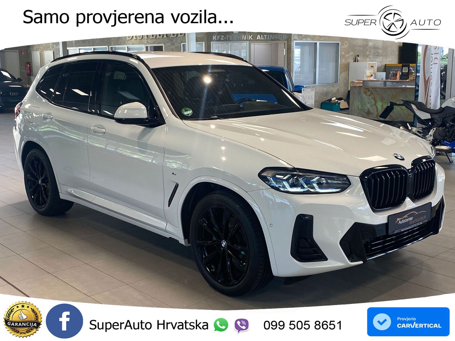 BMW X3 20d xDrive Steptronic M Sport LED+GR SJED+ACC