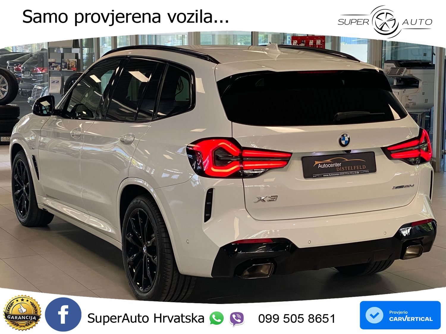 BMW X3 20d xDrive Steptronic M Sport LED+GR SJED+ACC