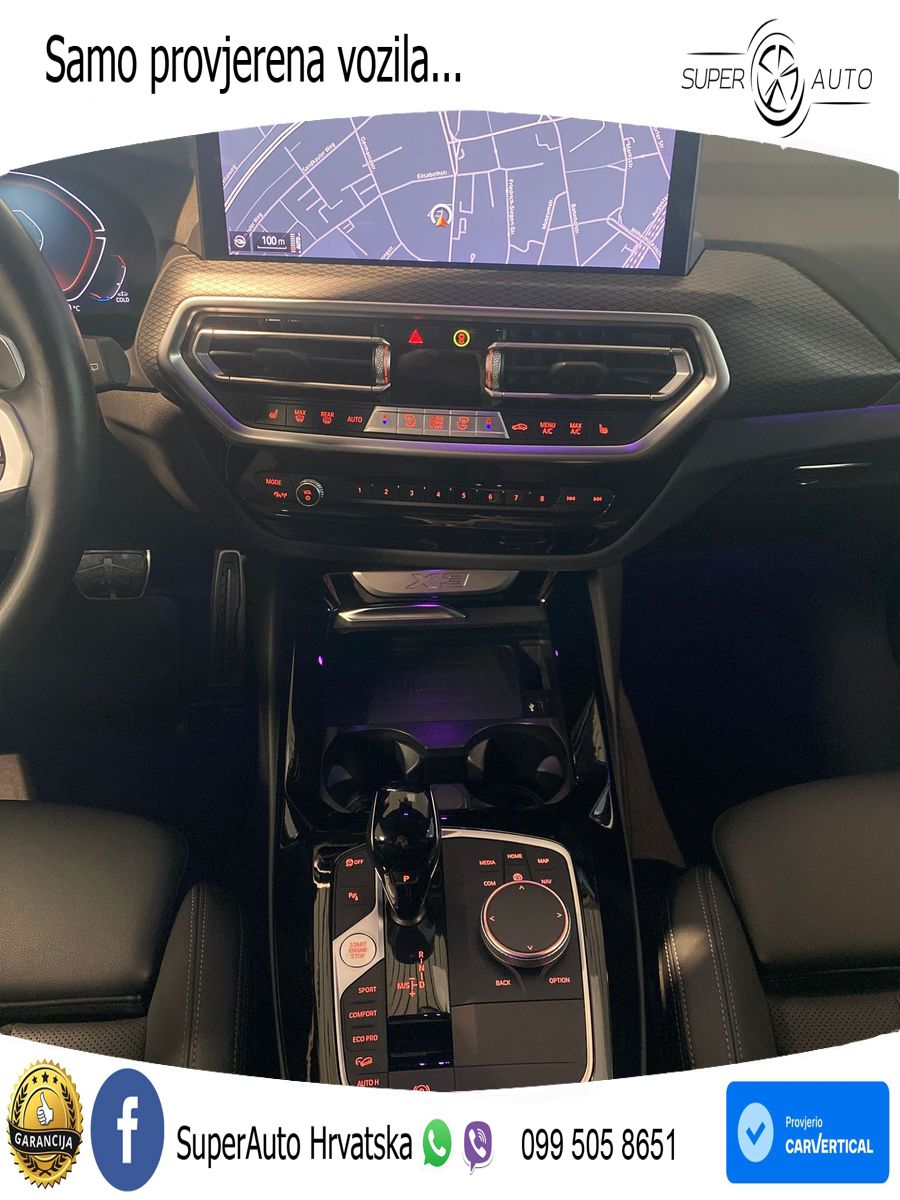 BMW X3 20d xDrive Steptronic M Sport LED+GR SJED+ACC