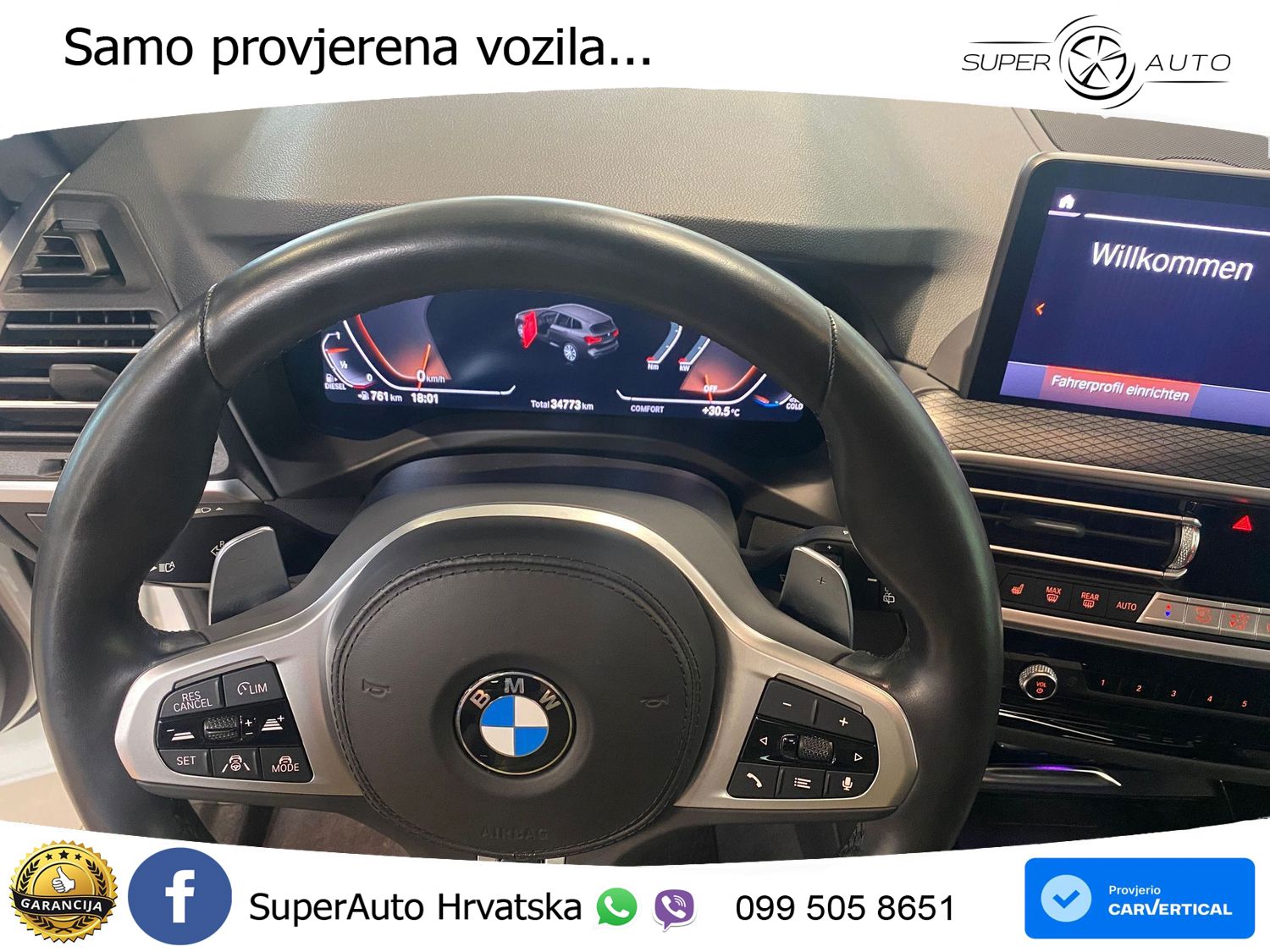 BMW X3 20d xDrive Steptronic M Sport LED+GR SJED+ACC
