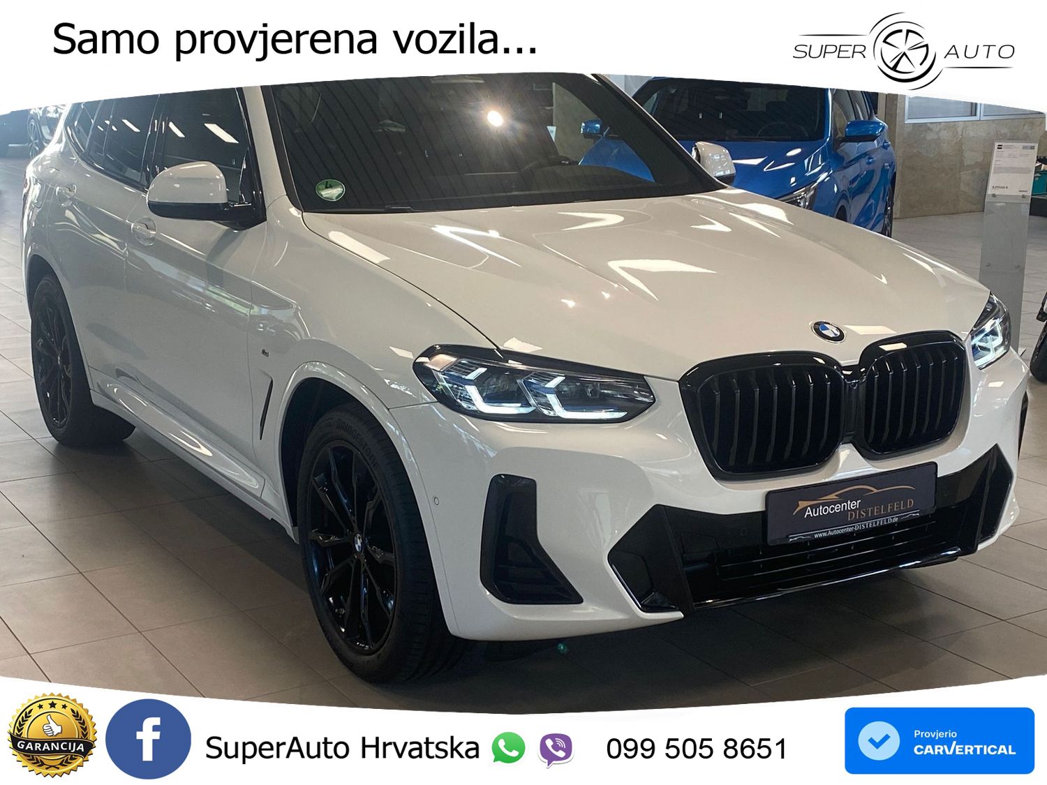 BMW X3 20d xDrive Steptronic M Sport LED+GR SJED+ACC