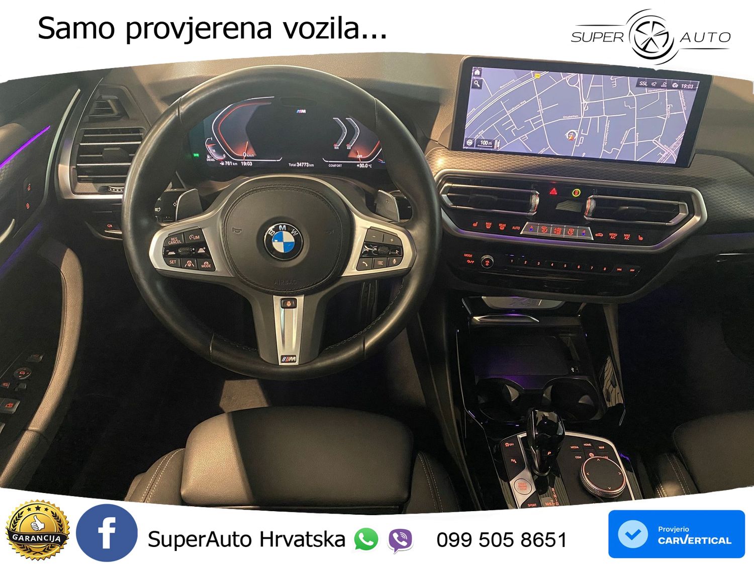 BMW X3 20d xDrive Steptronic M Sport LED+GR SJED+ACC