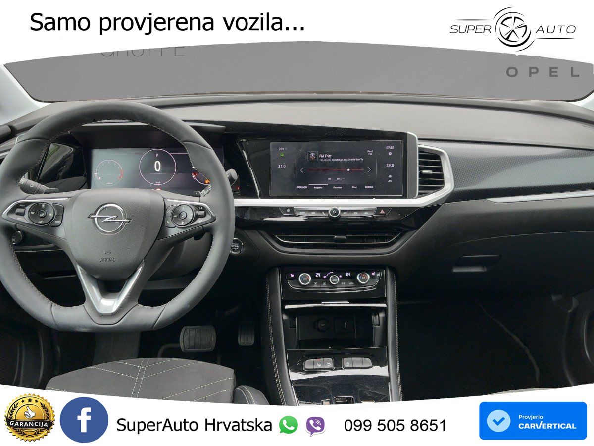 Opel Grandland 1.2i Turbo (130 KS) Automatic Ultimate LED+GR SJED+ACC