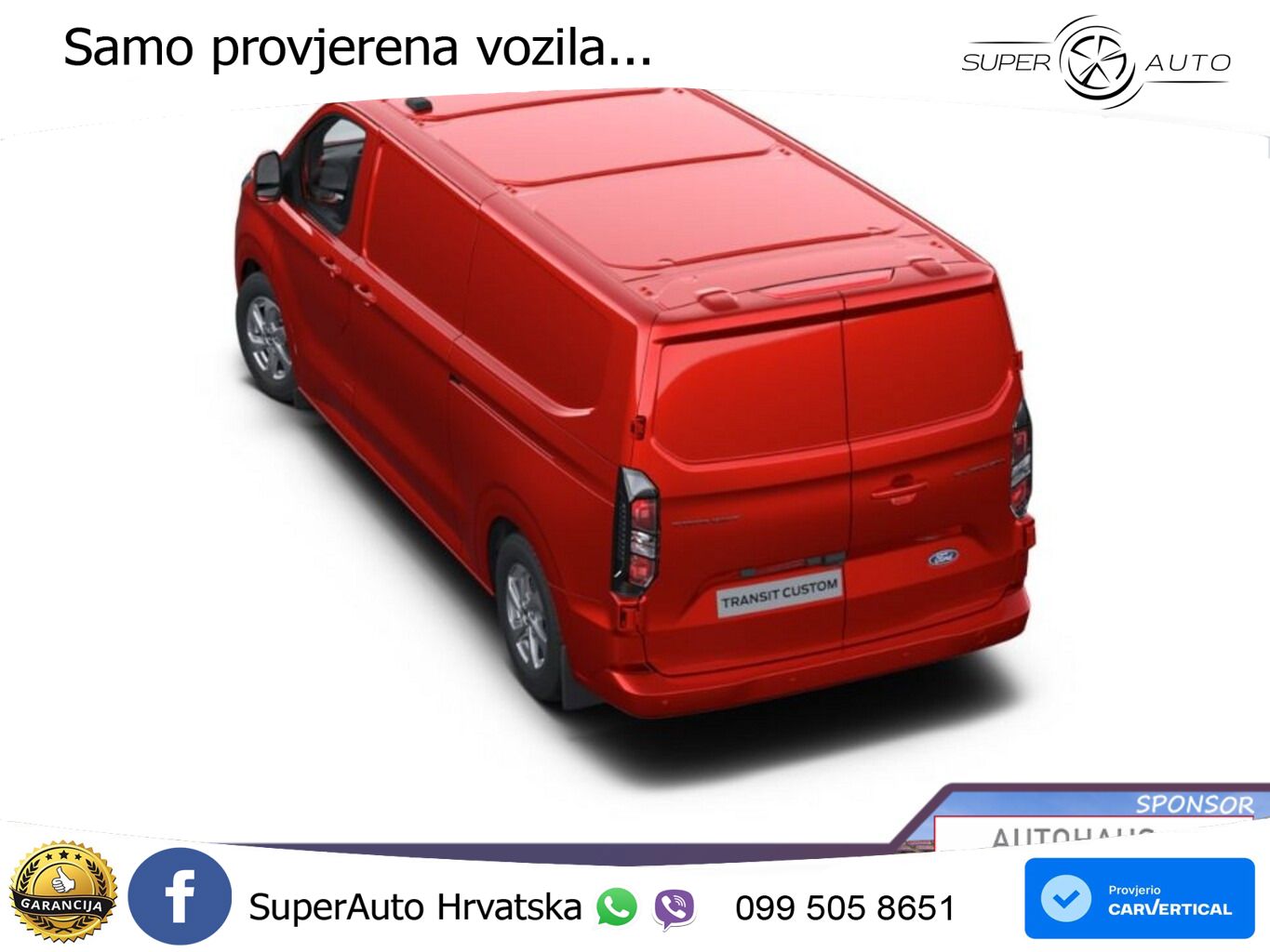 Ford Transit Custom Multicab Aut Limited L2 UVP-36%* 170 KS