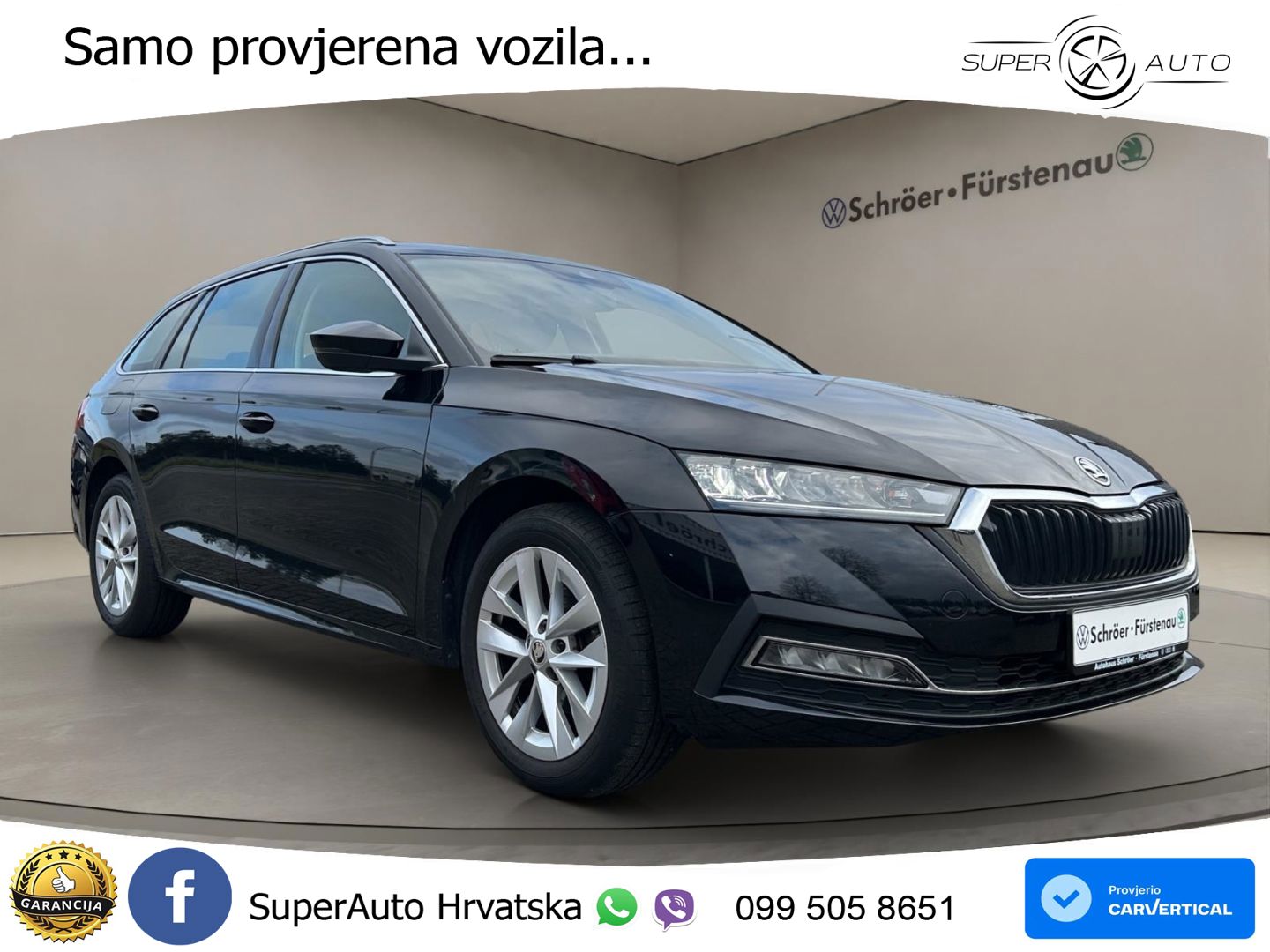 Škoda Octavia Combi 2.0 TDI (150 KS) DSG LED+GR SJED+ACC