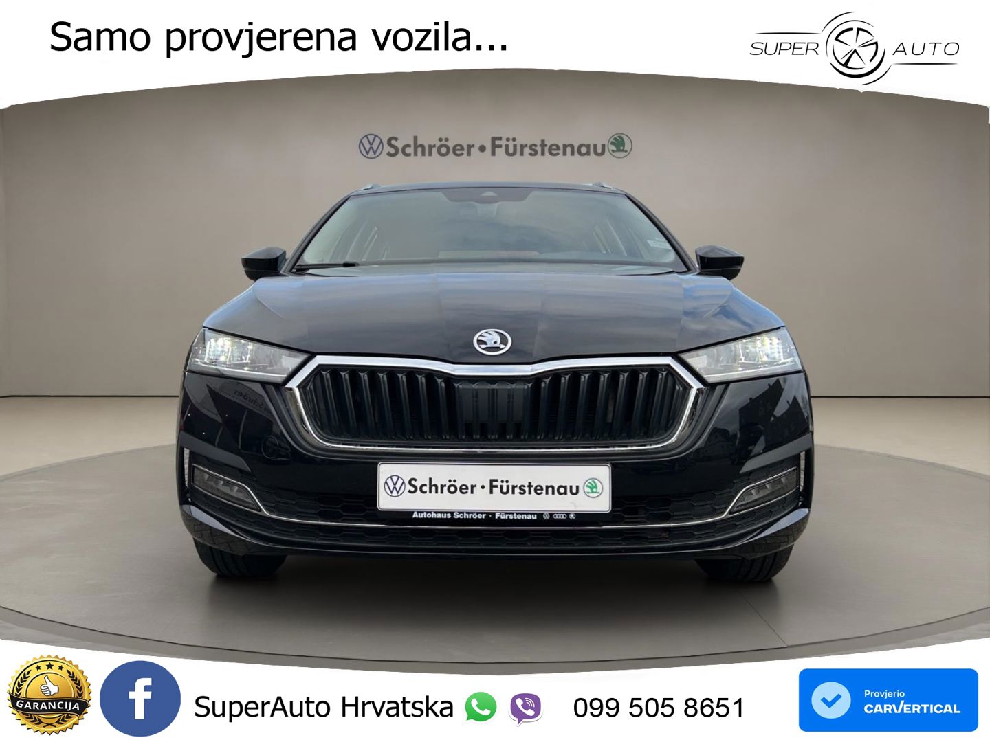 Škoda Octavia Combi 2.0 TDI (150 KS) DSG LED+GR SJED+ACC