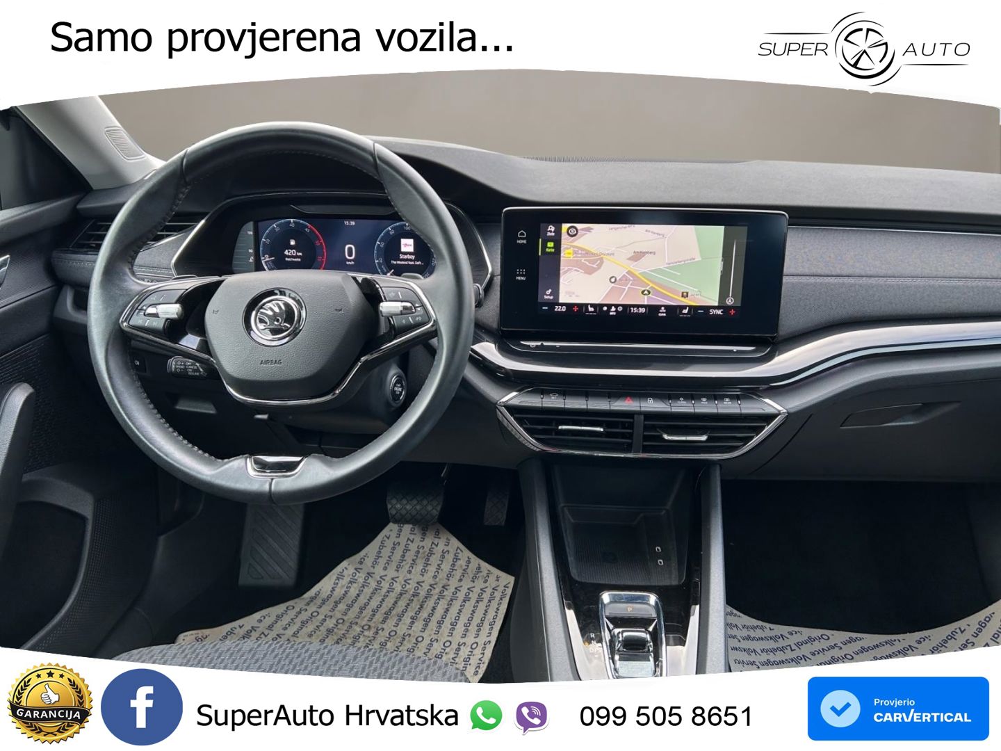Škoda Octavia Combi 2.0 TDI (150 KS) DSG LED+GR SJED+ACC