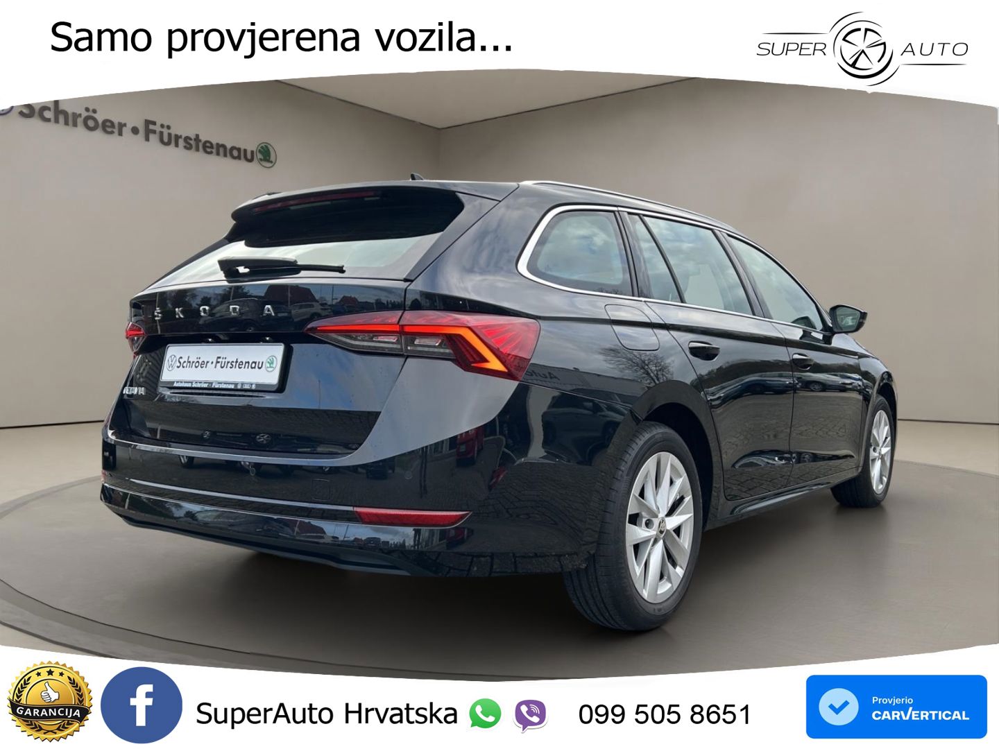 Škoda Octavia Combi 2.0 TDI (150 KS) DSG LED+GR SJED+ACC