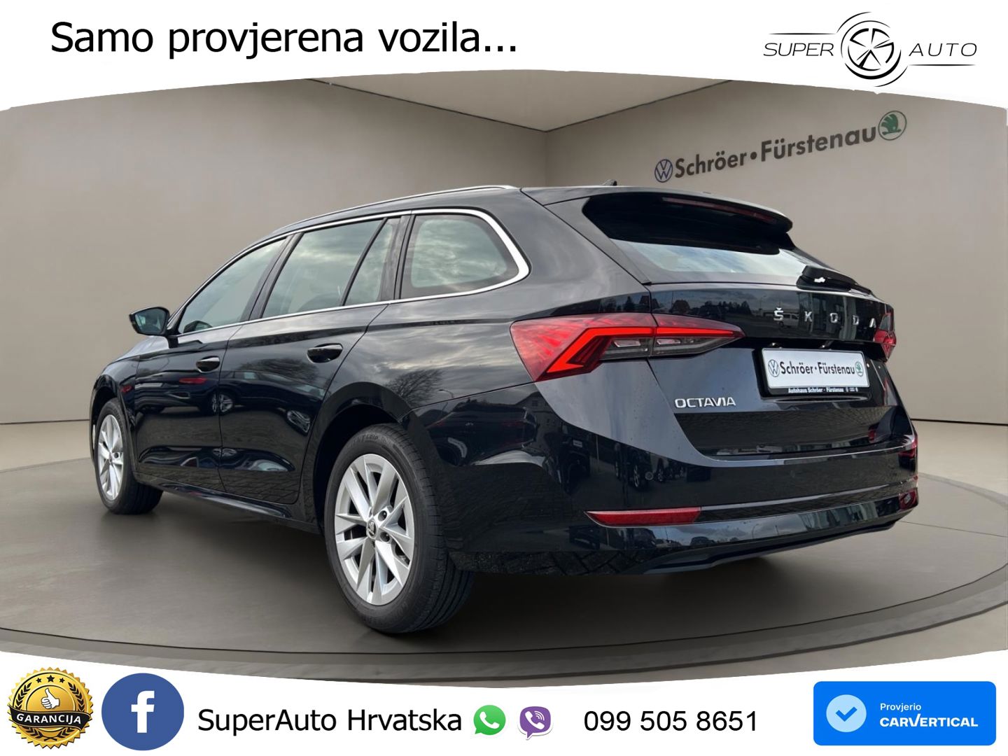 Škoda Octavia Combi 2.0 TDI (150 KS) DSG LED+GR SJED+ACC