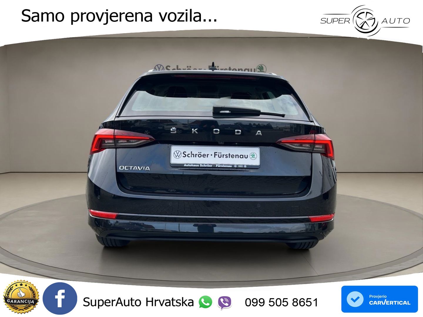 Škoda Octavia Combi 2.0 TDI (150 KS) DSG LED+GR SJED+ACC