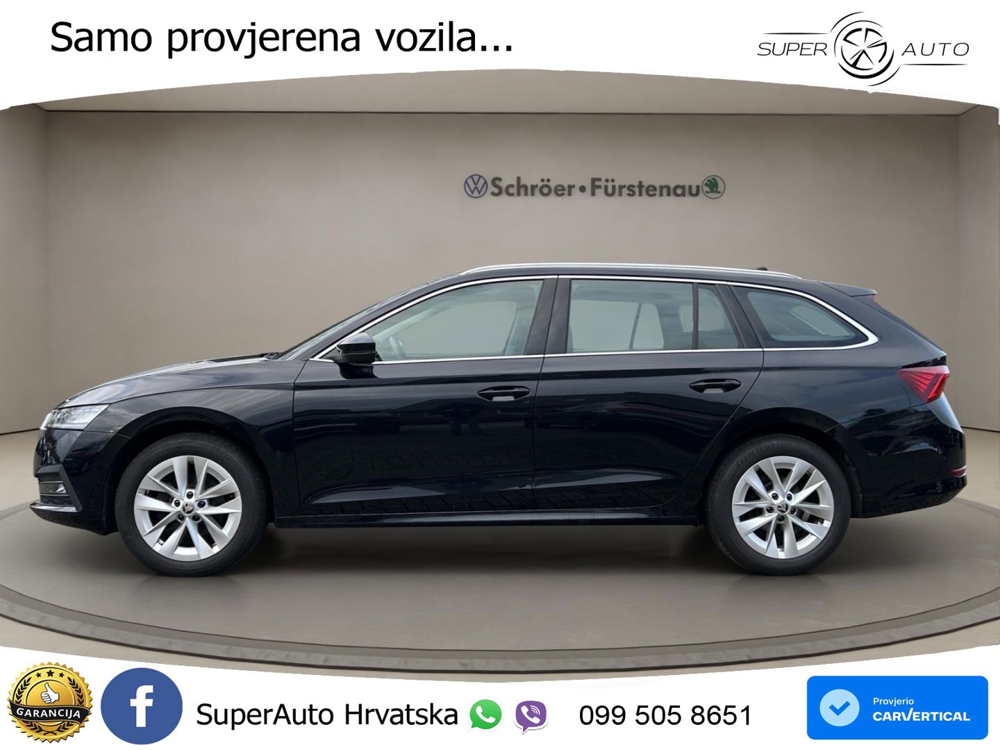 Škoda Octavia Combi 2.0 TDI (150 KS) DSG LED+GR SJED+ACC