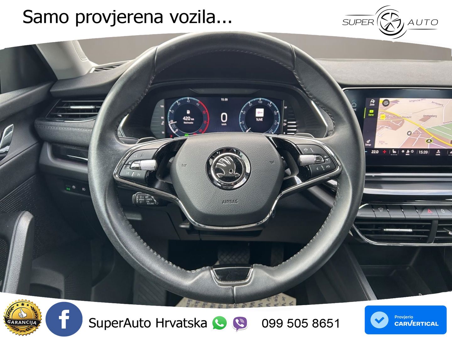 Škoda Octavia Combi 2.0 TDI (150 KS) DSG LED+GR SJED+ACC