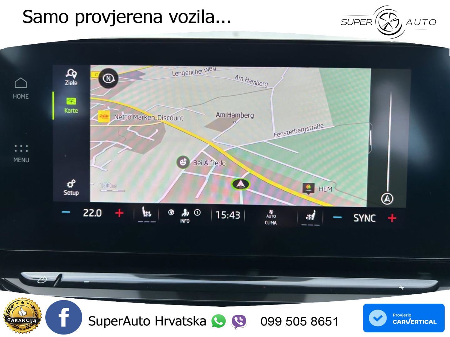 Škoda Octavia Combi 2.0 TDI (150 KS) DSG LED+GR SJED+ACC