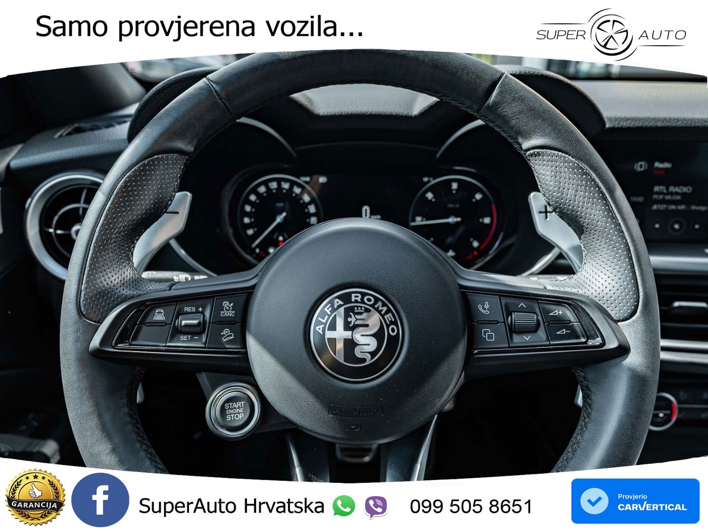 Alfa Romeo Stelvio 2.2 MultiJet II (210 KS) Q4 Automatic LED+GR SJED+ACC