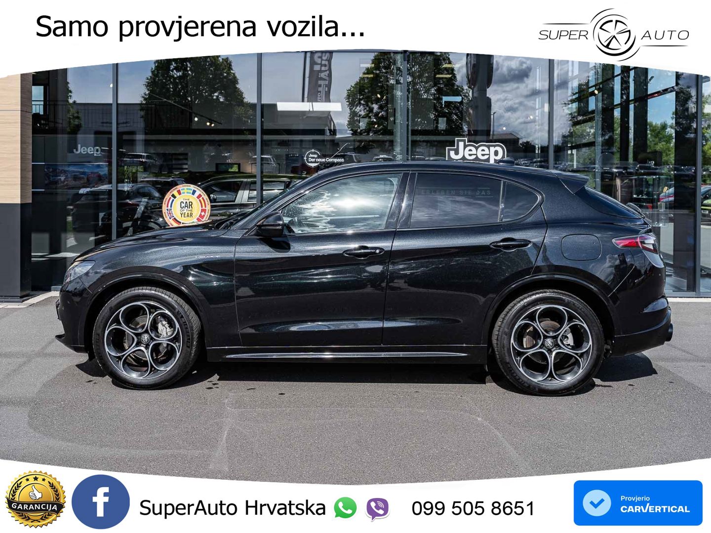Alfa Romeo Stelvio 2.2 MultiJet II (210 KS) Q4 Automatic LED+GR SJED+ACC