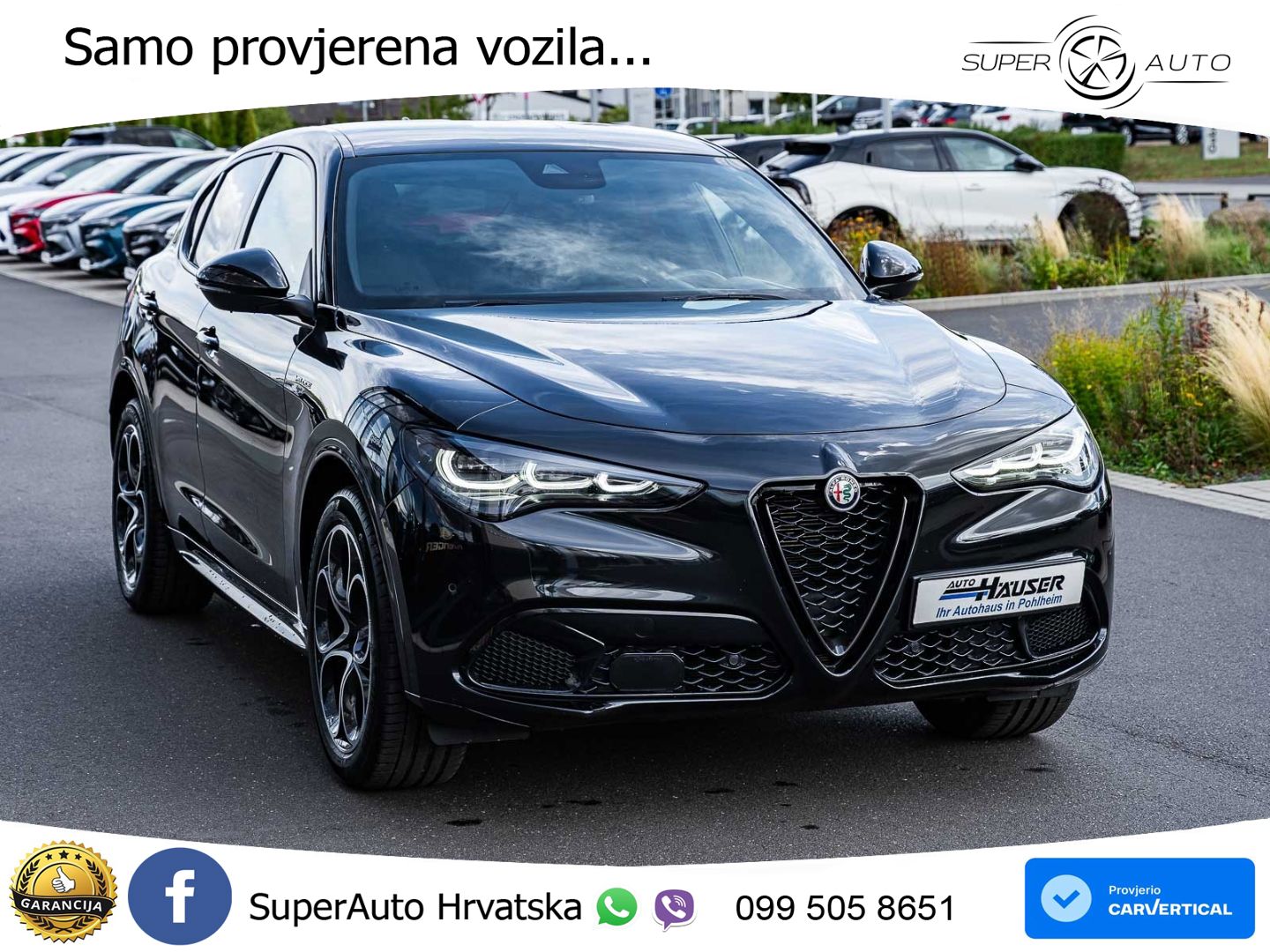 Alfa Romeo Stelvio 2.2 MultiJet II (210 KS) Q4 Automatic LED+GR SJED+ACC