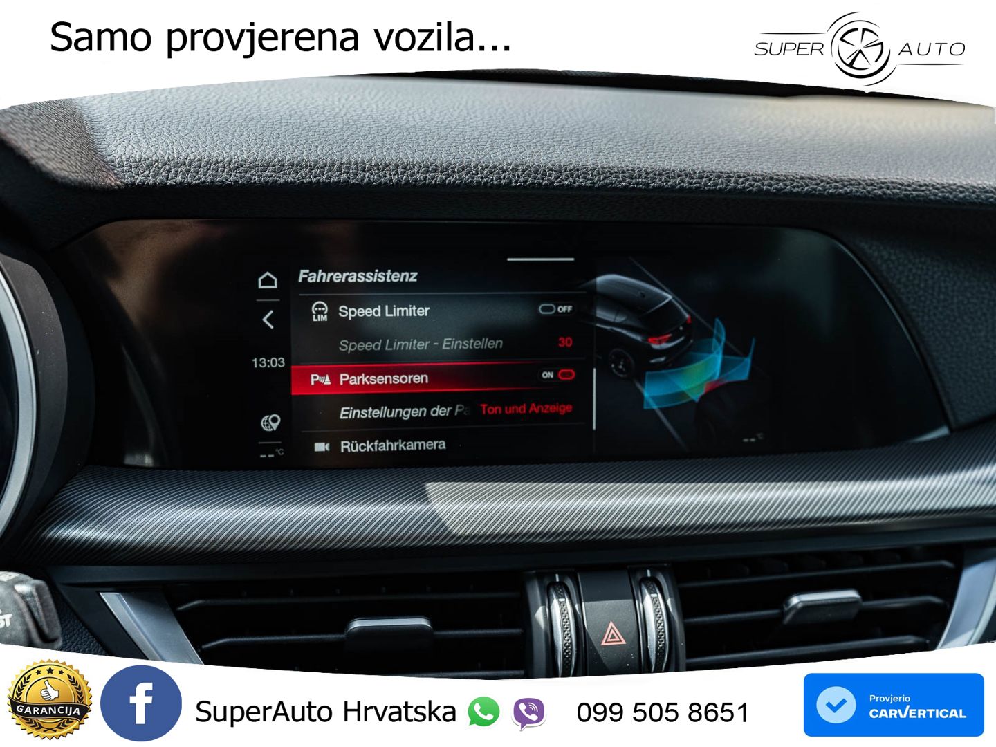 Alfa Romeo Stelvio 2.2 MultiJet II (210 KS) Q4 Automatic LED+GR SJED+ACC